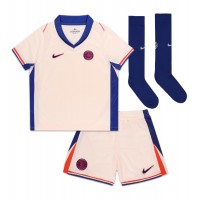 Camiseta Chelsea Axel Disasi #2 Segunda Equipación Replica 2024-25 para niños mangas cortas (+ Pantalones cortos)